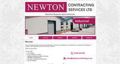 Desktop Screenshot of newton-contracting.co.uk